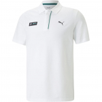 Puma X Mercedes-Benz Logotr&uuml;kiga L&uuml;hikeste Varrukatega Polo S&auml;rk Meeste Polo S&auml;rgid Valge 538478-03 XS
