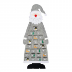 1 tk 24 p&auml;eva lastele j&otilde;ulukink DIY 2024 j&otilde;uluvana kalender vildist seinaripp punane