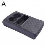 Kolm-&uuml;hes Auto K&auml;etoe Kast Hoiustamine Suurendus Padi Keskmine K&auml;ekaitse Konsoolipadi Suurendatud Tugi K&auml;etugi Multifunktsionaalne Q1X1