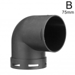 60/75 mm autosoojendi kanali toru &uuml;hendusliite k&uuml;ttekeha kanalite sirge &uuml;hendusvooliku toru pistik auto veoauto VAN matkaauto jaoks