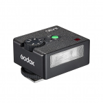 Godox IM30 mini-kaamera v&auml;lklamp GN15 kaamera Speedlite 7 v&otilde;imsustaset 3,6 s taaskasutusaeg must