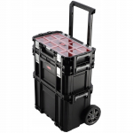 KETER t&ouml;&ouml;riistakast ratastel Korraldaja t&ouml;&ouml;riistade komplekt 3 kasti