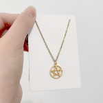 Pentagramm Kaelakee Naistele Juudi &Otilde;nnistus Elu T&auml;ht Taaveti T&auml;ht Ripats Kaitse Amulett Ehted