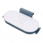 1 X pr&uuml;gikotihoidja, kaasaskantav plastikust pr&uuml;gikotihoidja kaanega, rippuv pr&uuml;gikotihoidja, kapi ukse riidepuu kollane