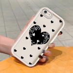 Pehme silikoonist ruudukujuline redelprintimismuster telefoni korpus, t&auml;iskaanega kaamera p&otilde;rutuskindel kaitse kummist &uuml;mbris iPhone Infinix Tecno OnePlus jaoks iPhone 14 Pro Max must