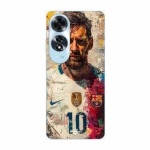 Coque pour Oppo A60 Messi Barcelone Argentine champion prime n&deg;10 Maniacase
