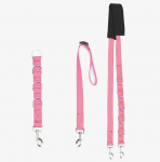 3 tk/komplekt Nailonist lemmikloomade koerte hooldusaasad koos reguleeritavate D-r&otilde;ngastega lemmikloomade hooldamise laua vanni koerte kutsikate vannitarvikute jaoks One Size Fits All sinine