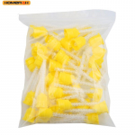50pcs/bag Dental Silicone Rubber Delivery Mixing Head Mixing Tube Impression Nozzle Impression Material Injection dental tool