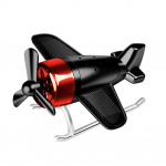 Creative Solar Aircraft Auto &otilde;huv&auml;rskendaja keskjuhtimine Lennuki ornament Mini Dekoratsioon Auto Parf&uuml;&uuml;m &otilde;huv&auml;rskendaja L&otilde;hn punane