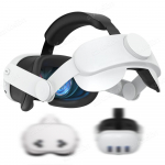 Mugav pearihm Meta Quest 3S ja Quest 3 VR-peakomplekti jaoks V&auml;hendava r&otilde;huga reguleeritav Elite rihm Meta Quest3 tarvikute jaoks
