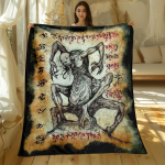 Cthulhu raamat Prindi Neli aastaaega Tekk DiivanvoodiKate Pehme ja kohev Tekk Pehme soe flanellist visketekk Kingitus Kunst 30x40in black