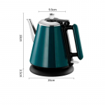 Elektriline veekeetja 1 tk paksendatud 304 roostevabast terasest pika tilaga kahekihiline automaatne v&auml;ljal&uuml;litus kuivamist takistav teekeetja