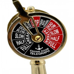 Messing Telegraaf Kuldne V&auml;rv Mereline Kollektsioneeritav & Merenduslik 15.24 cm