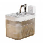 Juhtmevaba kassi veefont&auml;&auml;n 1,5 l automaatne lemmikloomade veedosaator, USB-laetav, juhtmeta