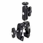Super Clamp kaamera C klambrikinnitus 1/4 kuulpeaga monitori kinnitus Reguleeritav videov&otilde;tte mobiilne klamber GoPro 11 10 9 Insta 360 jaoks Motocycle