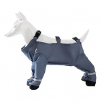 Koera saapad S&auml;&auml;rised Reguleeritav rihm Veekindel Tolmukindel Libisemiskindlad Koerte K&auml;pakaitsed Jalatsid Lumep&uuml;ksid V&auml;listingimustes V&auml;ikesed Keskmised Koerte Suspendersaapad S