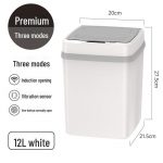 Nutikas automaatne induktsiooniga pr&uuml;gikast kaanega kodu, kontori ja &uuml;hiselamu jaoks 12L three modes, Premium charging version