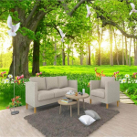 Suur puu metsamaastik 3D fototapeet Looduslik maastik Seinamaaling tapeedid elutuppa magamistuppa Seinapaberid Kodu kaunistus 200 cm(W) x 140 cm(H)