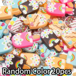 5/9/16 tk vaigust materjal vikerkaarej&auml;&auml;tise ripats l&auml;bipaistmatu v&auml;rvi j&auml;&auml;tise ripats ehete valmistamine DIY k&auml;ev&otilde;ru kaelakee v&otilde;tmehoidja k&auml;sit&ouml;&ouml; Random Color 20pcs