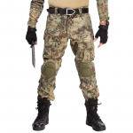 Multicam Camouflage Military Pants Kulumiskindlad matkap&uuml;ksid Paintball Cargo Pant P&otilde;lvekaitsmetega Uus M