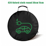 Elektriauto laadimiskaabli kott Autolaadija kaabli hoiukott Auto pakiruumi organiseerija Veekindel laadija kaabli k&auml;epidemega kott