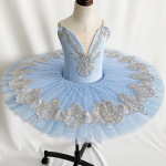 T&uuml;drukute balletiseelik Professionaalne balletitants Tutu Ruffle Edges Klassikaline balletist Tutu kleit t&uuml;drukutele ja naistele esinemine 110cm