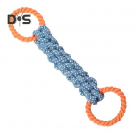 Kahe r&otilde;ngaga koerte k&ouml;iem&auml;nguasi, interaktiivne k&ouml;iepuksiirkoera m&auml;nguasi, hammustusekindel koer, sitke k&ouml;iega m&auml;nguasi keskmistele ja suurtele t&otilde;ugudele sinine