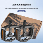 Alumiiniumsulamist topelt DU laagritega jalgrattapedaalid m&auml;gi- ja maanteeratastele Double DU Bearing Aluminum Alloy Pedal must