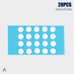 Ultraglide Small Round Dot Ptfe hiireuisud isetehtud hiired libisemisjalad j&auml;&auml;kontrolli kiirus versioon kulumiskindel Esport universaalne A