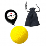 Golf Swing Trainer Pall Swing Asendi korrigeerimine Golfi Treening Abi K&auml;e K&uuml;&uuml;narvarre K&uuml;&uuml;narnuki Kehaasendi &otilde;petamise varustus Meestele Naistele kollane