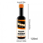 120ml Auto K&uuml;tuse Pihusti Puhastusvahend Mootori Karbonisetteeemaldaja M&auml;&auml;rde&otilde;li Lisand K&uuml;tuselisand V&otilde;imsuse Suurendamiseks K&uuml;tuse S&auml;&auml;stja