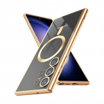 Luksuslik juhtmevaba laadija Samsung Galaxy S24 S23 S22 S21 S20 Ultra Plus &uuml;mbrismagnetiga MagSafe universaalne kaamera kaane kaitseraua Galaxy S20