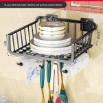 Puntsivaba seinakapp konksude ja riputuskorviga