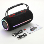 PRO7 Traadita Bluetooth-k&otilde;lar V&auml;rviline valgus Kahekordne k&otilde;lar Kaasaskantav V&auml;litingimustes Subwoofer must