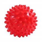PVC okaspall joogamassaažipall fitness fasciapall haardepall jalaga siilipall fitness l&otilde;&otilde;gastuspall joogatall One Size punane