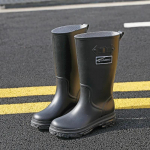 Naiste K&otilde;rged Vihmasaapad Veekindlad Kummikingad Naine T&ouml;&ouml;aed Kummikud V&auml;litingimustes Kalastamine Vee Saapad Naistele T&auml;iskasvanud 39 must