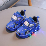 S&uuml;gis Uus Mood Laste Tossud Mitmek&uuml;lgsed Auto Joonisfilm Poiste Kingad Mugavad Paksu Tallaga Helendavad Vabaaja Jalan&otilde;ud Br&auml;ndi Tossud Poiss 23insole14.5cm