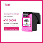 Gezhige &Uuml;hilduv HP 802 tindikassettidega printeritele DeskJet 1050, 1510, 1000, 1010, 1511.