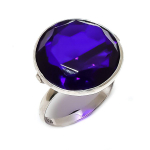 Amethyst Handmade 925 Sterling Silver Jewelry Ring Size 8 p1k23
