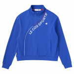 Coq Sportif L&otilde;igatud ja &otilde;mmeldud poollukuga keskmine kiht Sportlik vett h&uuml;lgav Golf LG4FSW00L BL00 [Le Golf] [Stretch Forcer] Naiste (Sinine)
