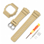 Rihm koos korpusega Casio G-Shock DW-5600 DW-5000 GW-M5610 GLX-5600 jaoks Meeste Naiste Vahetus Kummist Vaik Kest Kellarihm K&auml;ev&otilde;ru 5610
