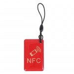 Nfc siltide silt Ntag213 13,56 MHz kiipkaart k&otilde;igile Nfc-toega telefonidele punane