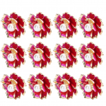 12 tk R&otilde;iva kaunistused Kunstp&auml;rlid Kaunistus Lame tagak&uuml;lg R&otilde;ivan&ouml;&ouml;p DIY R&otilde;ivaste Koti jaoks