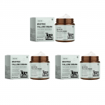 Vahustatud Tali Kreem S&uuml;gavtoitev V&auml;hendab Peeneid Jooni Vananemisvastane Helendav Parandab Kuivust Looduslik Tali N&auml;o Niisutuskreem 3 x 120g Boxed