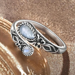 S&otilde;rmus, kuukiviga s&otilde;rmus, reguleeritav s&otilde;rmus, boheemlaslik, vintage, lusikaga s&otilde;rmus, liblikas, s&uuml;nteetiline kivi, kingitus h&otilde;be