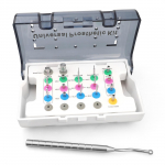 1 komplekt Hambaimplantaadi eemalduskomplekt Puuri juhend Eemaldusiste Katki l&auml;inud kinnitus Kirurgiline instrument Hamba t&ouml;&ouml;riist Kruvi hall/valge