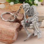Creative Skull v&otilde;tmehoidja ripats WC kummitus PVC v&otilde;tmehoidja auto v&otilde;tmehoidja ripats tarvikud Scary Skull Parimad Halloweeni pettuskingitused