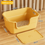 Kassiliivakast Eriti suur Poolsuletud Kassiliivakast Eriti suur Pritsmekindel Hiiglaslik Maine Cooni Tualett Lemmikloomatarbed send oversized cat litter shovel