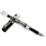 Transparent White Business Office Medium Nib Fountain Pen Student Stationery Pen New Office Supplies pens for writing stylos