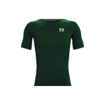 Under Armour Retro &Uuml;hev&auml;rviline Kirjatr&uuml;kiga &Uuml;mmarguse Kaelusega Niiskust Eemale Juhtiv L&uuml;hikeste Varrukatega T-s&auml;rk Meeste Topid 1361518-301 M black